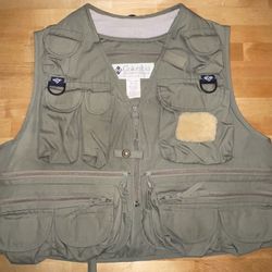 Vintage Columbia Fishing Vest 