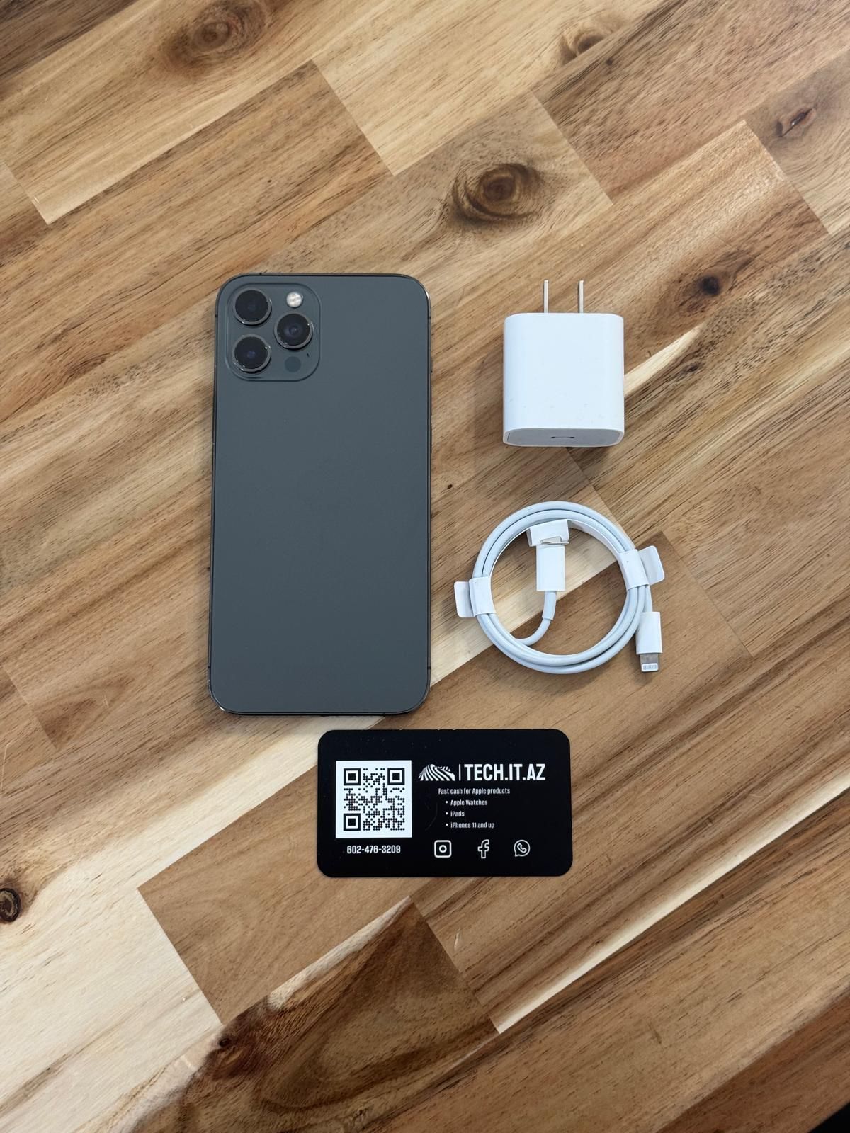 📱 iPhone 12 Pro Max | 128GB | Graphite | Unlocked (Any Carrier)