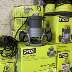 Ryobi Electric 1-1/2 Peak HP Router Quantity Available 