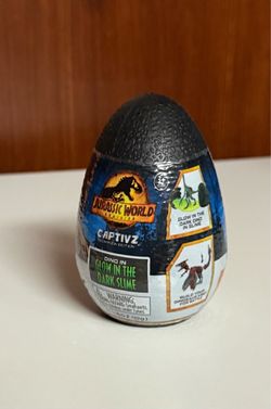 Jurassic World Captivz Dominion Edition Glow in the Dark Dino Slime