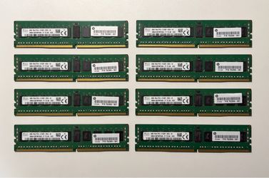 SK Hynix 8GB DDR4 2133MHz PC4-2133P ECC Registered Server RAM (HP P/N: 752368-581 / HMA41GR7MFR4N-TF)