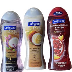 Soapsoft Body Wash $4 Each One