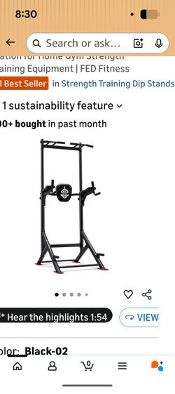 Sportsroyals Power Tower Pull Up Bar Station, 450LBS