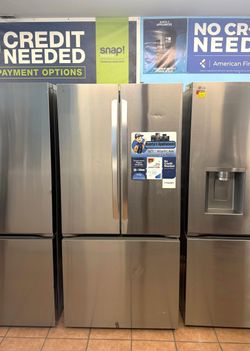 Free local Delivery : LG 33 in. W. 21 Cu.Ft. SMART Counter Depth MAX French Door Refrigerator with Ice Maker