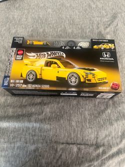 Hot Wheels Mattel Brick Shop '07 Honda S2000 Building Set