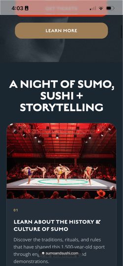 Sushi and Sumo Miami Tickets (2)