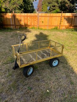 Heavy duty utility wagon/ garden cart