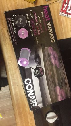 Brand New Conair HeatWaves jumbo & super jumbo rollers