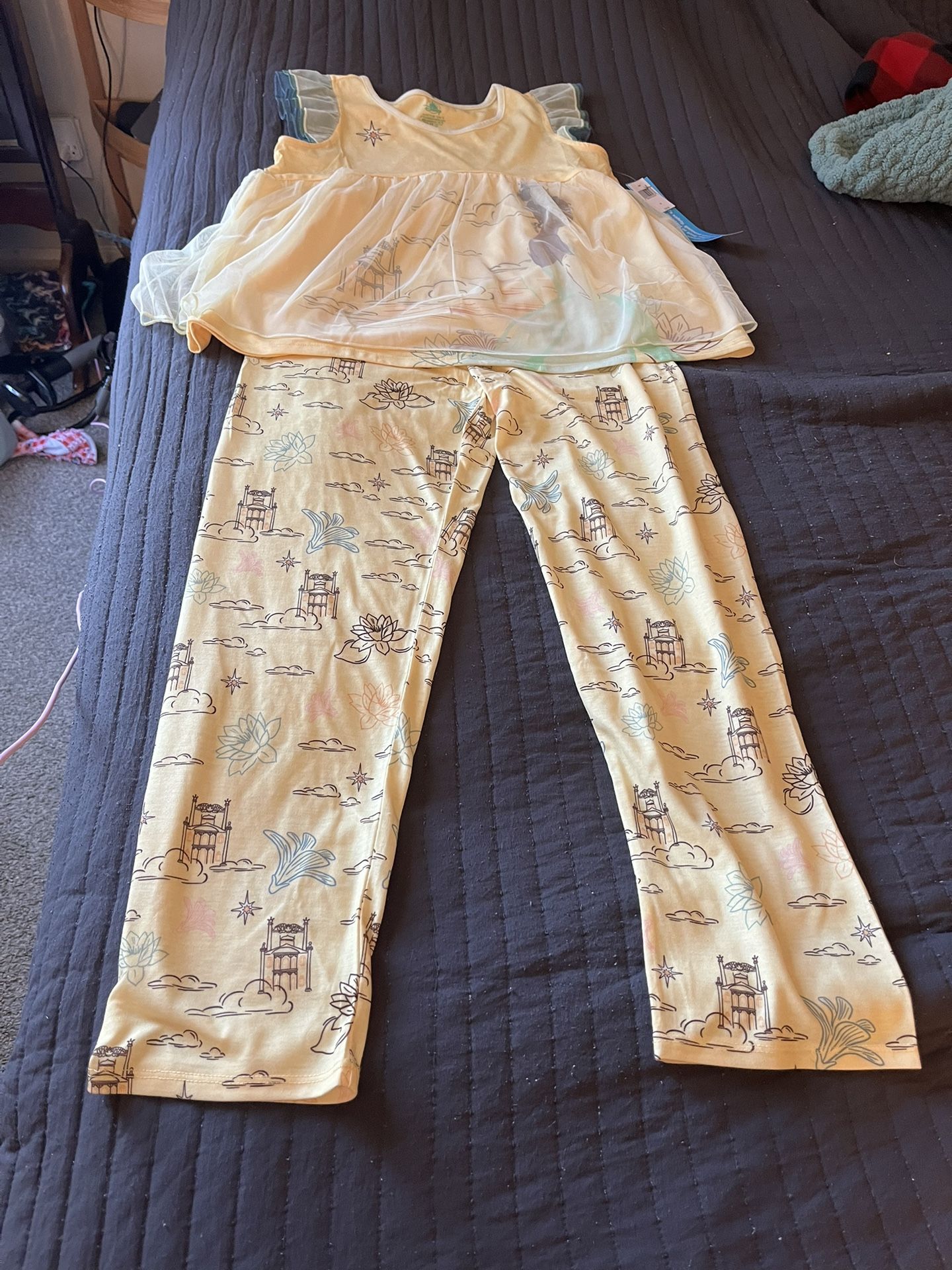 Girls Tiana Pajamas