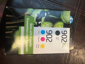 Genuine HP 902XL / 902 Ink Cartridge 4-Pack