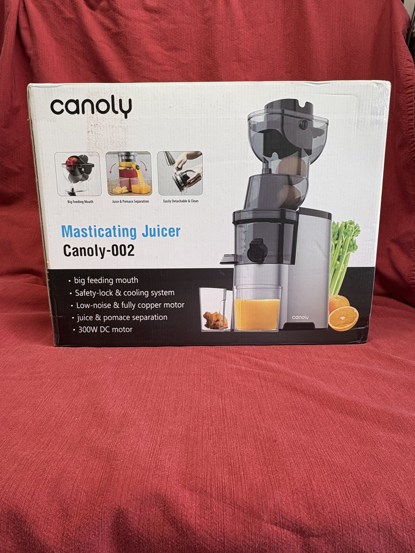 CANOLY Masticating Juicer