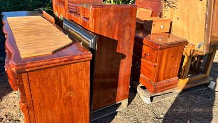 Dresser chest and two night stand