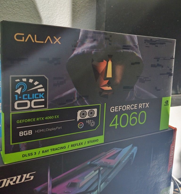 **BRAND NEW**GALAX GeForce RTX™ 4060 EX White 1-Click OC V2