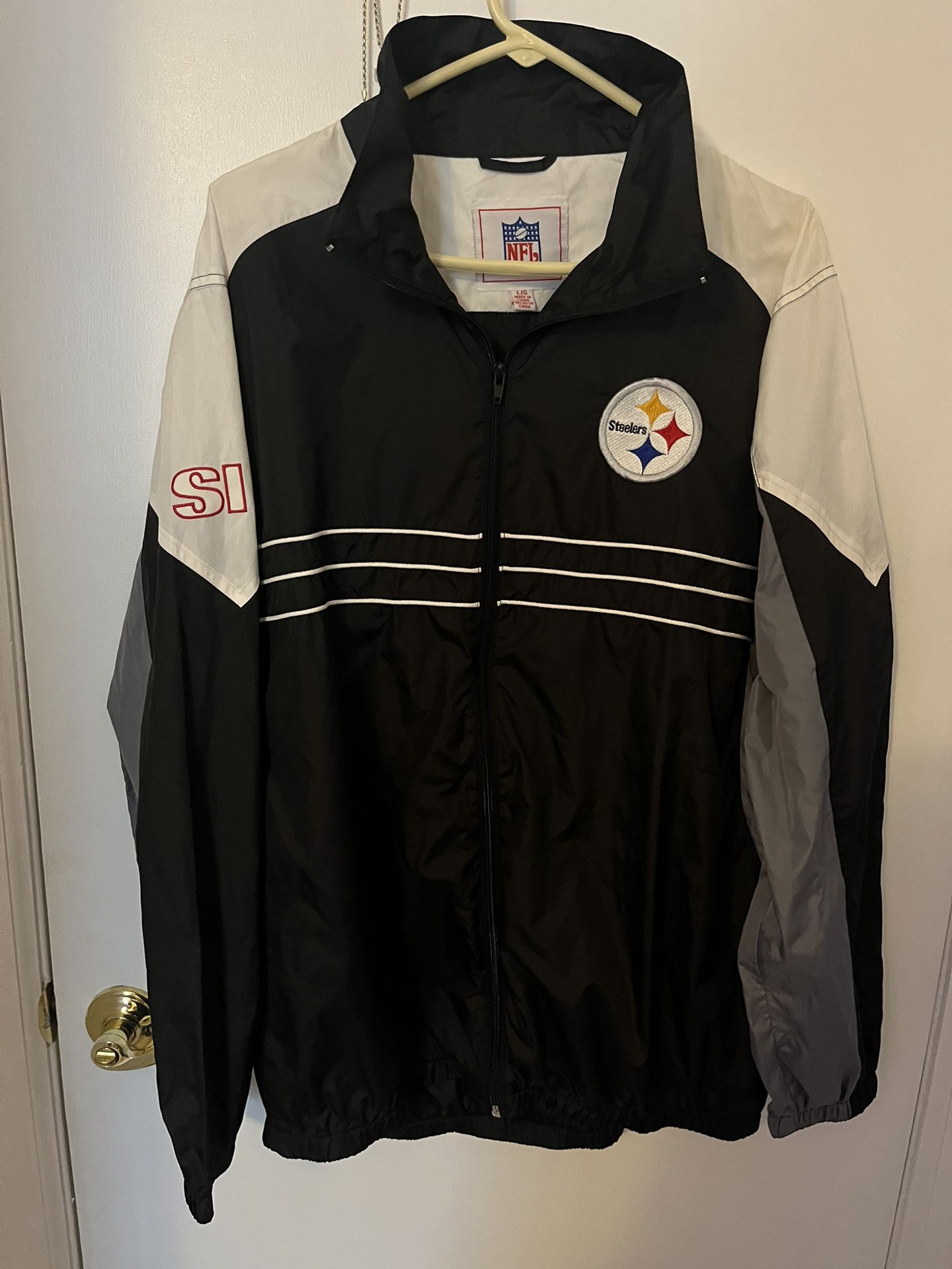 Pittsburgh Steelers Sports Illustrated Rain Jacket Men’s Large