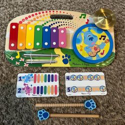 Melissa and Doug Blues Clues Wooden Music Maker 