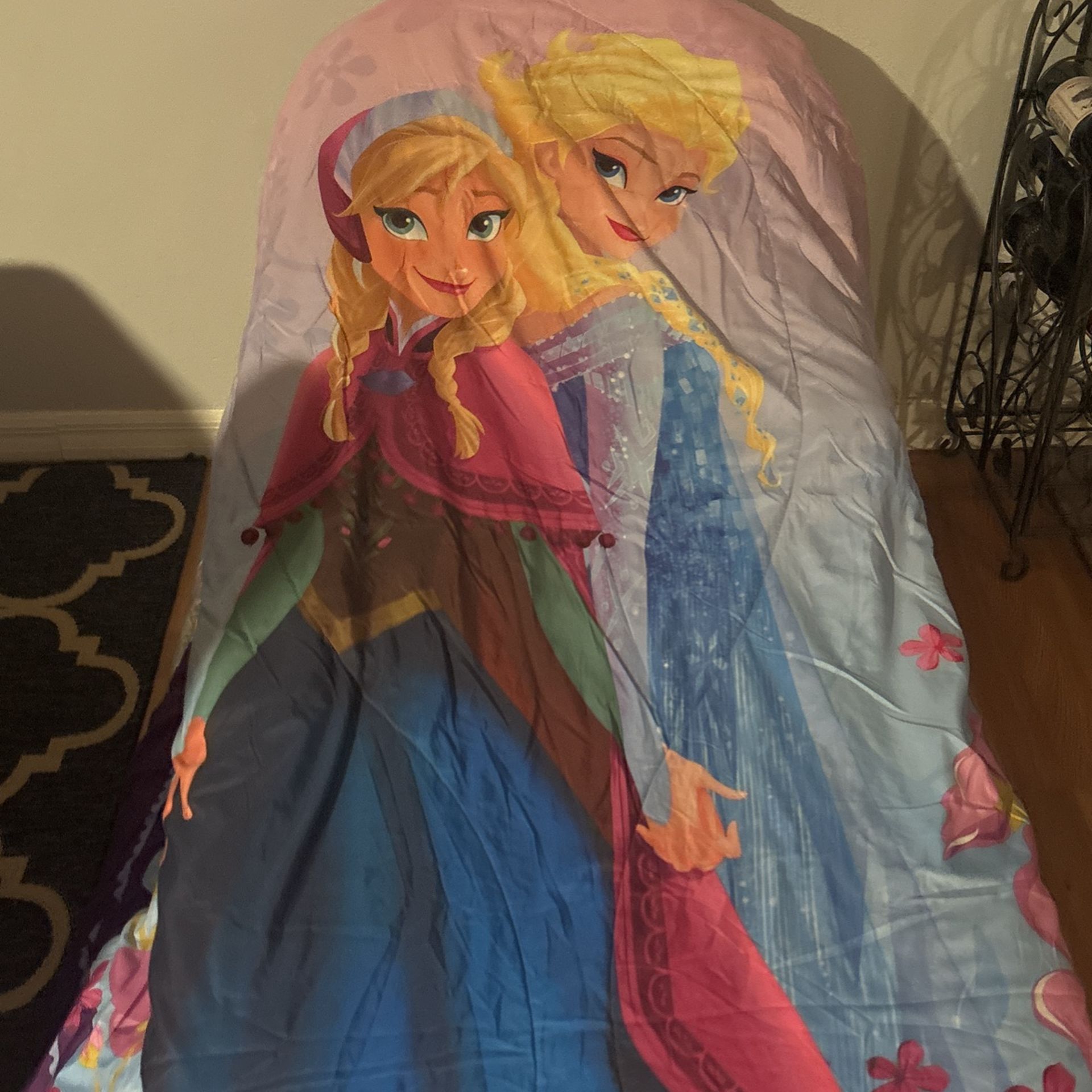 Ana And Elsa Twin Comforter Set 