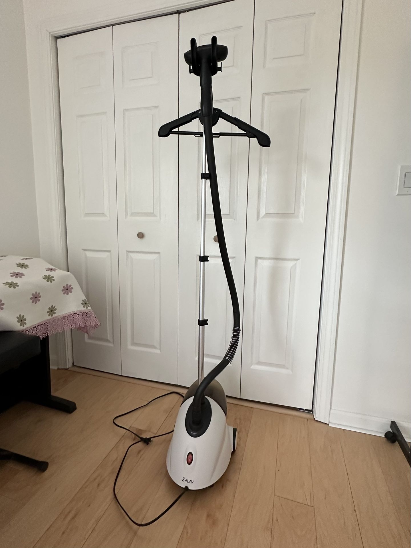 Standing clothes steamer