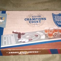 Original Factory Beer Pong Baseball Champions Court Beer Drinking Game
