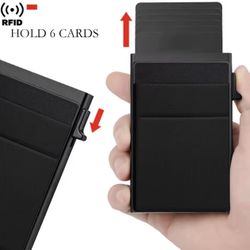 Rfid Smart Wallet Card Holder