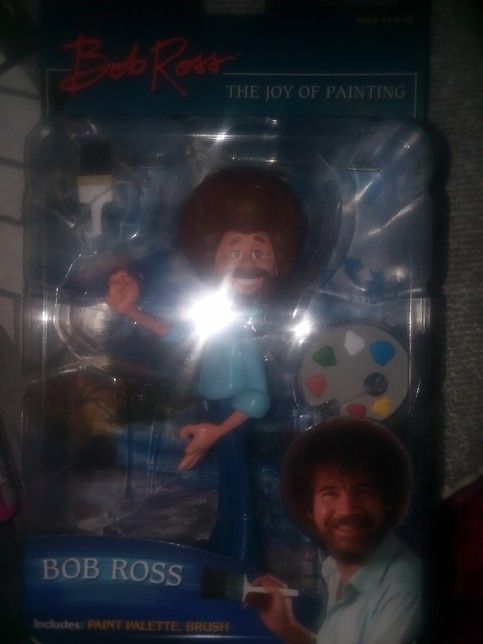 Brand new Collectable Bob Ross action figure