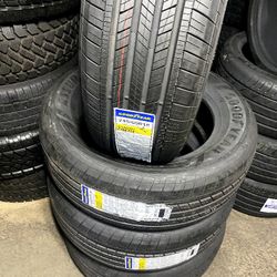 SET OF FOUR NEW TIRES245/60/18 GOODYEAR ASSURANCE