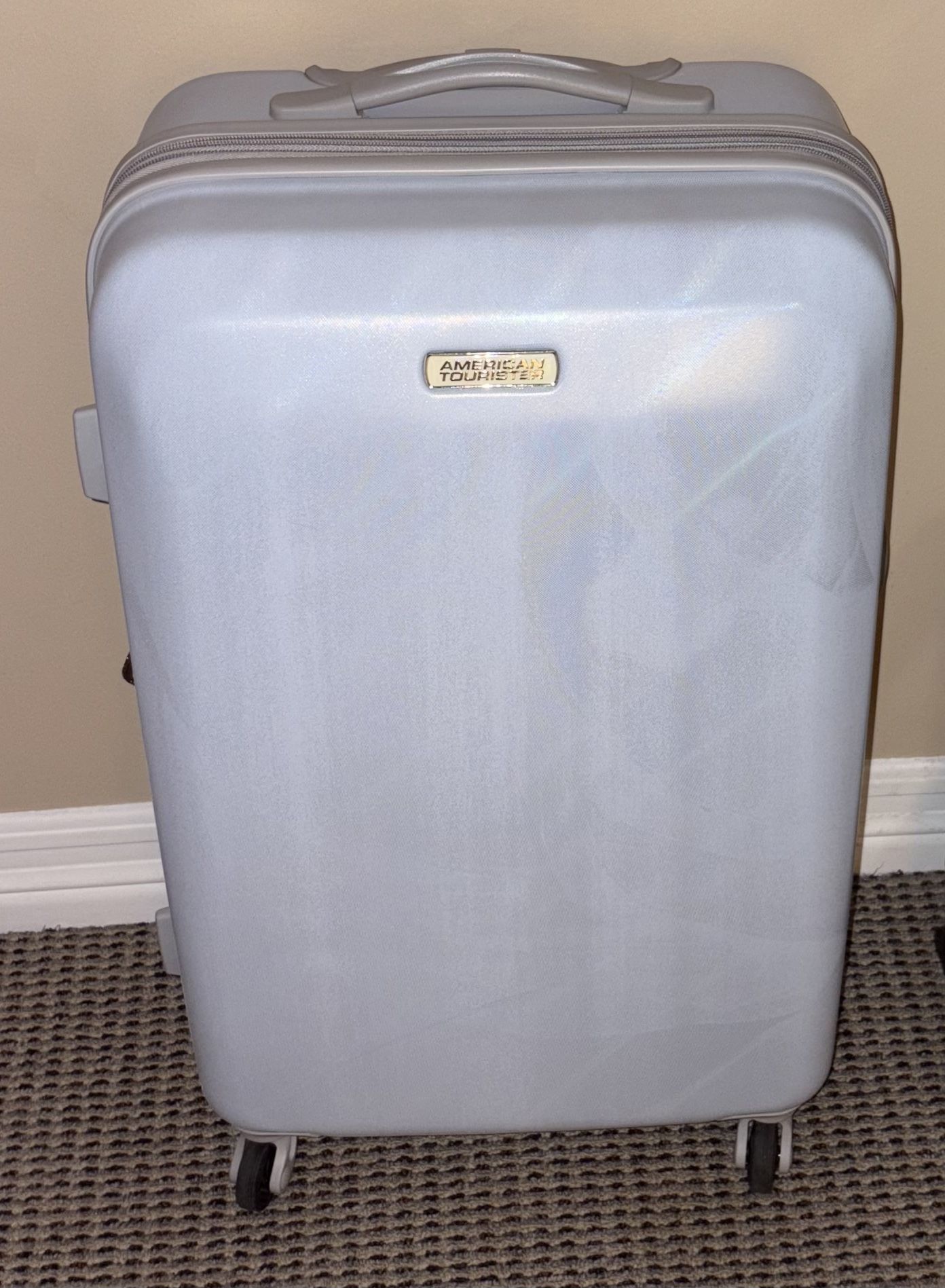 American Tourister Suitcase Holographic