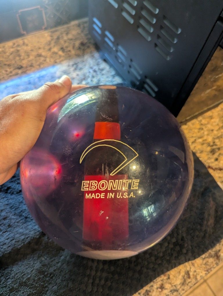 Collectors Ebonite Budweiser Bowling Ball