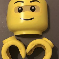 Child Lego Mask , Hands, Suite for Halloween!!!