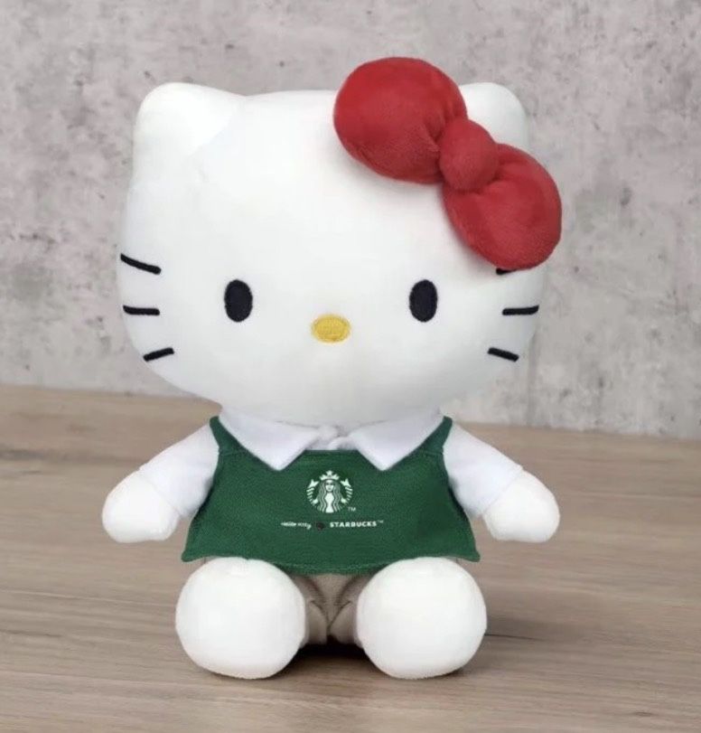 Hello Kitty Starbucks Colab Plushie
