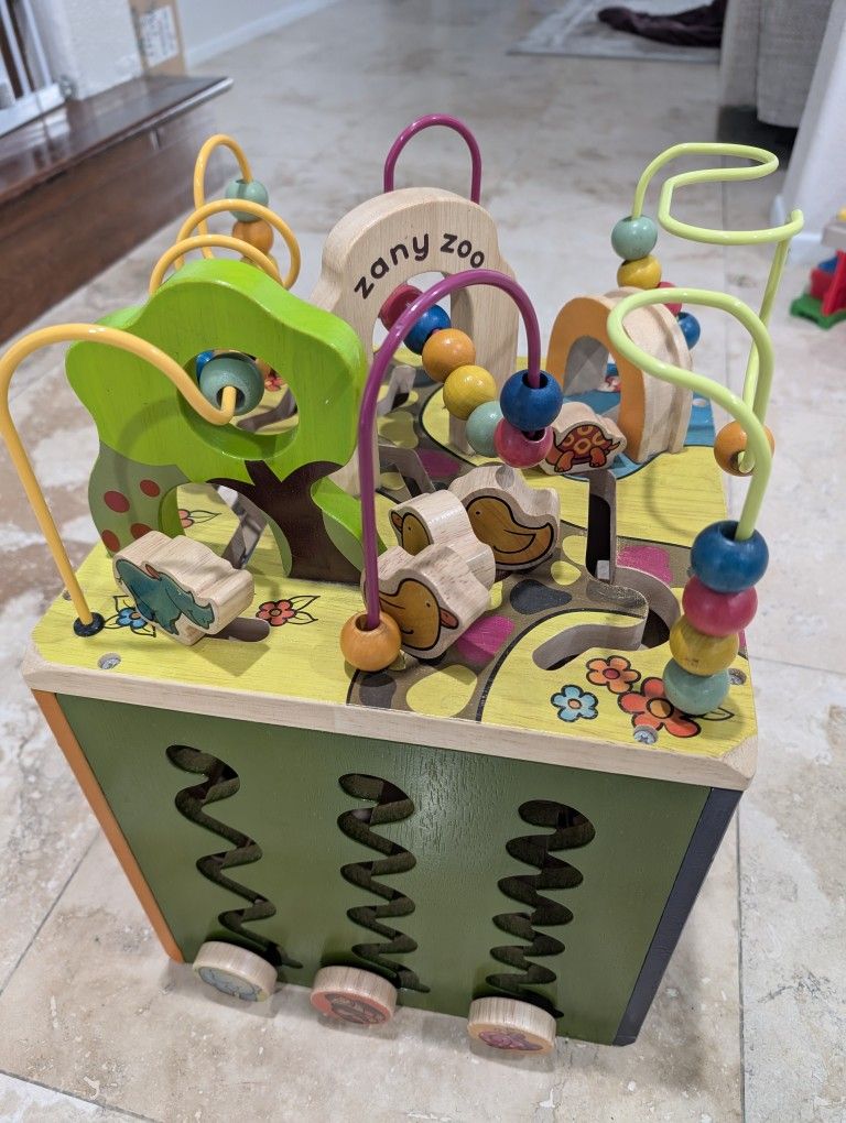Wooden Activity Box For Kids