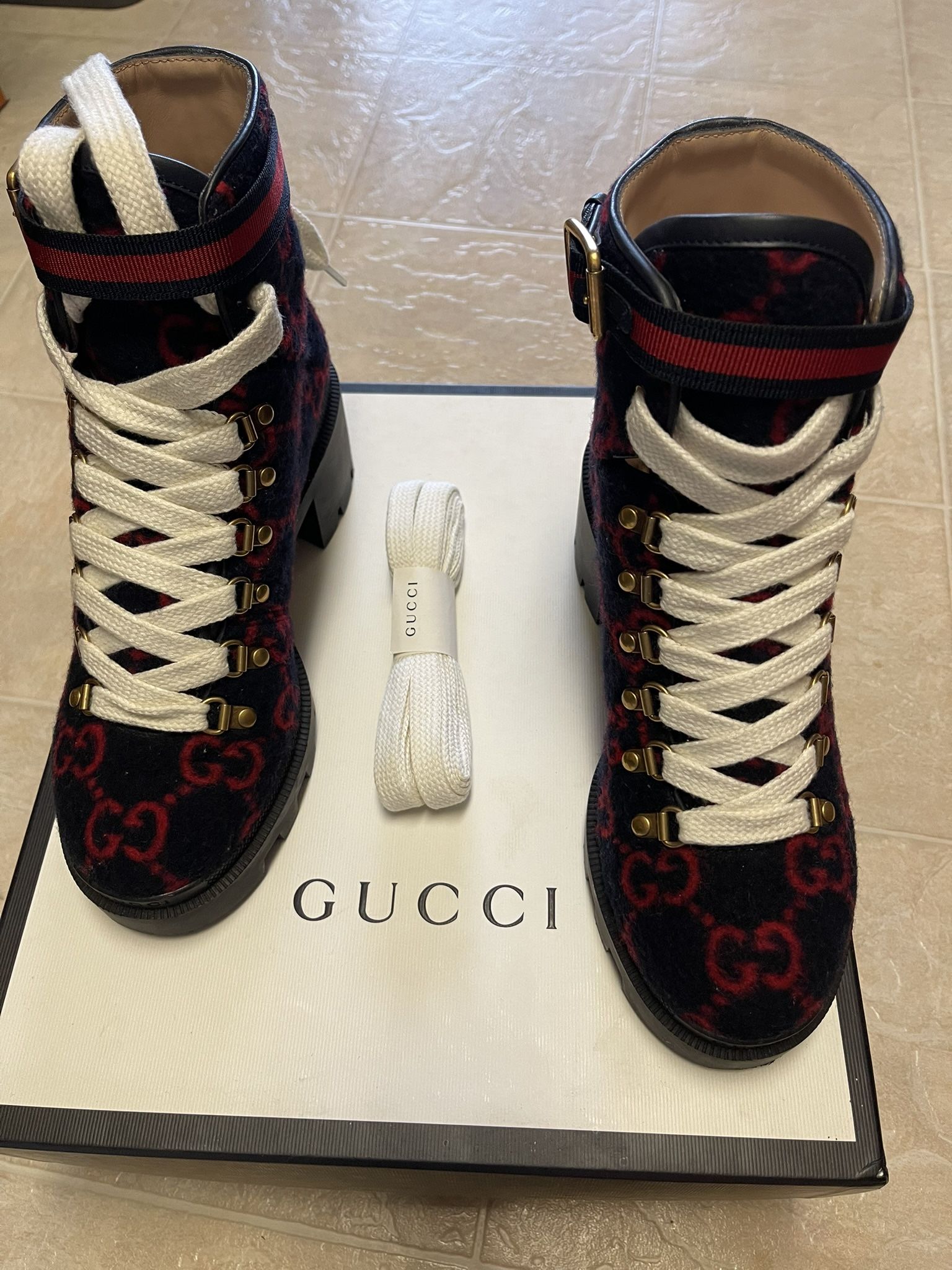 Gucci Hiking Boots 7.5