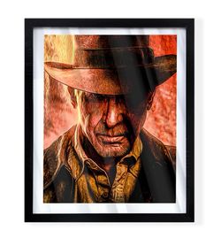 Indiana Jones and the dial of Destiny Custom Art Piece