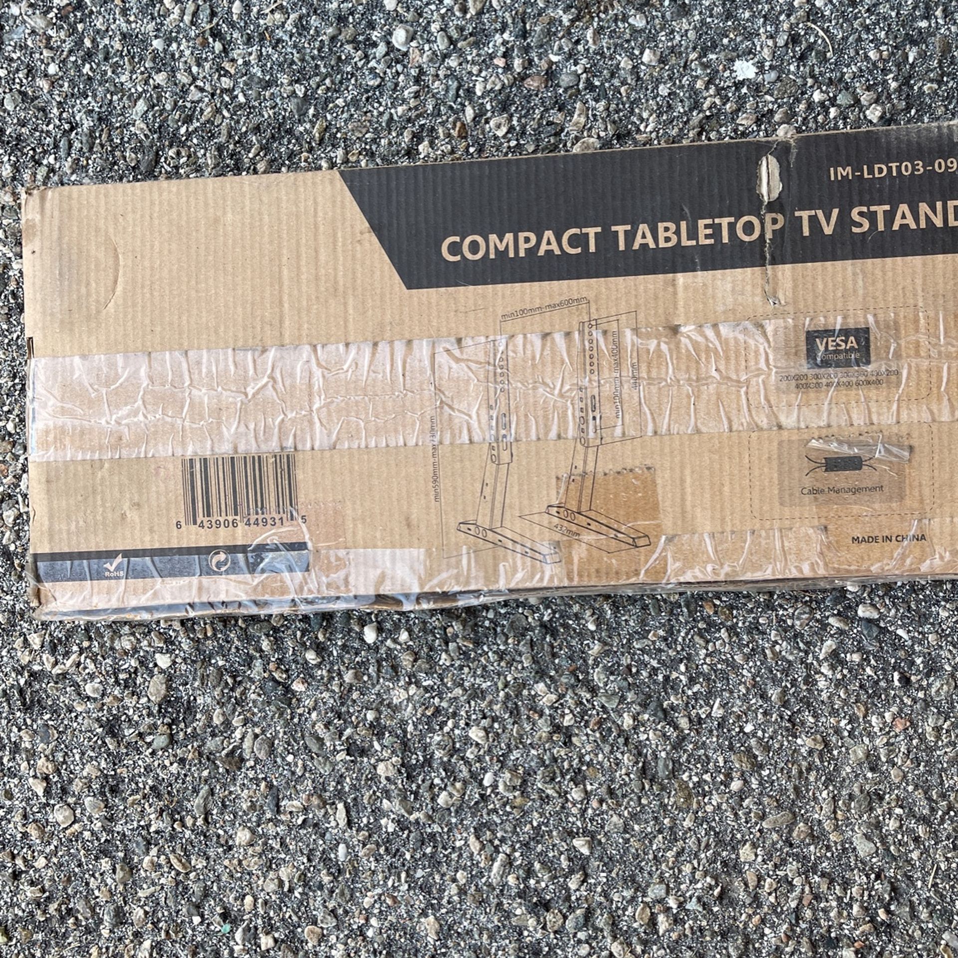 Compac Tabletop Tv Stand