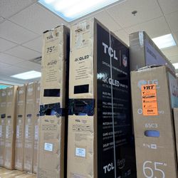 75-Inch TCL QLED 4K Smart TV