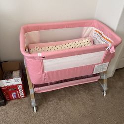Pink Bassinet 