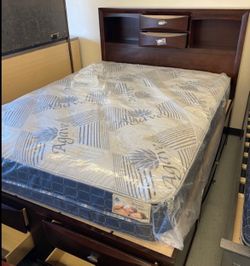 furniture mattress bed frame box spring  bunk bed twin full queen king