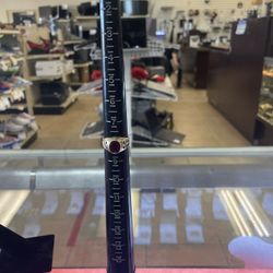 10K Yellow Gold Birthstone Ring ( Size: 8) For Sale 