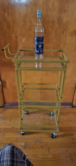 Bar Cart with wheels