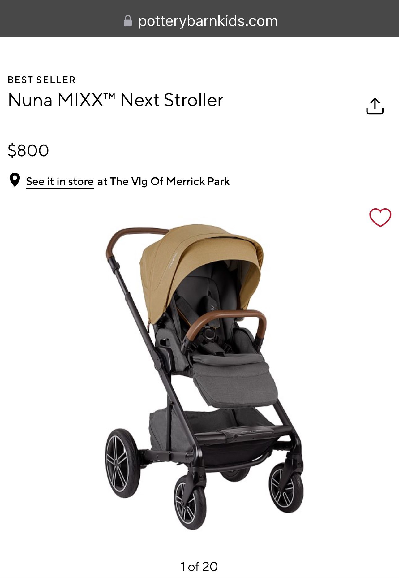 Nuna Mixx Next Stroller 