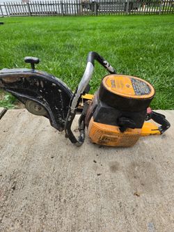 Partner saw chop saw 12" concrete