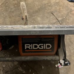 Ridgid Wet Tile Saw