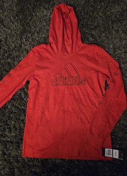Adidas youth Boys Long-Sleeve hooded Shirt