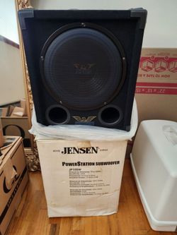 Brand New Jensen Powerstation Subwoofer