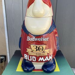 Bud Man 30th Anniversary Lidded Stein
