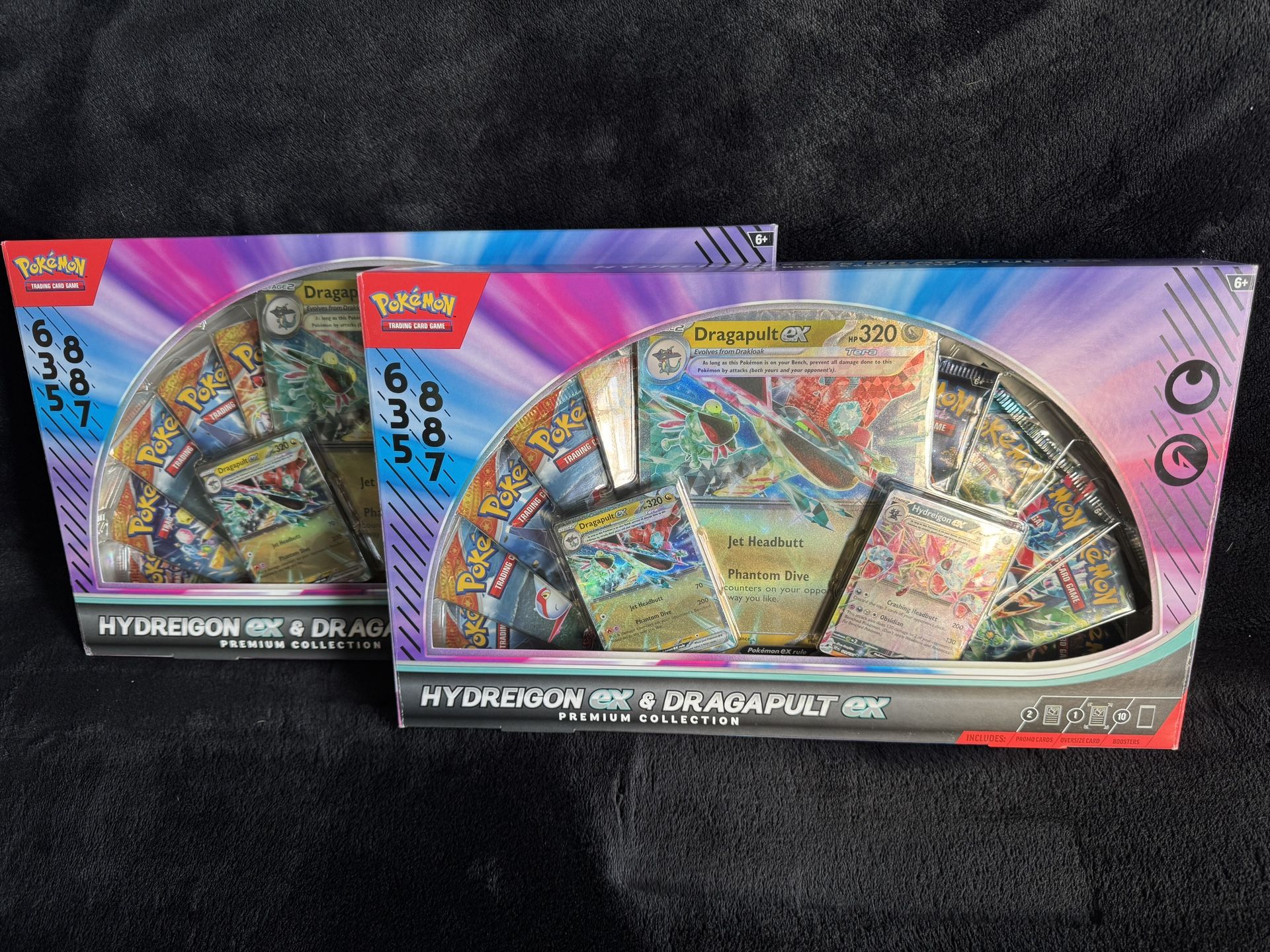 Pokemon Cards Hydreigon ex & Dragapult ex Premium Collection Sealed