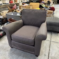 Custom Couch and Ottoman 