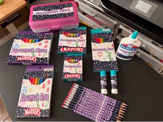Customized School Supplies