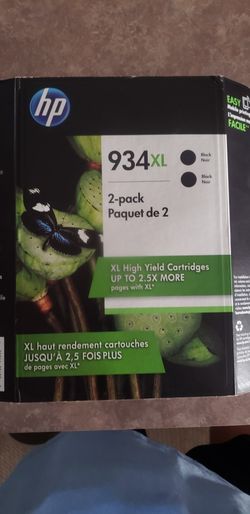 HP 934xl Black Ink 2 Pack