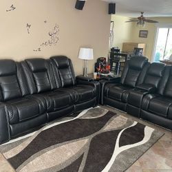 Brand New Power Recliner Sofa Love  Set 