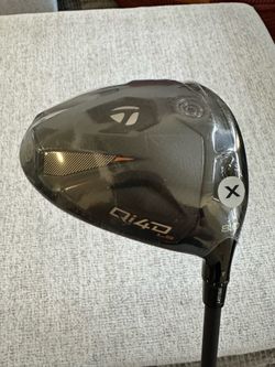 READ AD!!! BRAND NEW IN PLASTIC TAYLORMADE QI4D LS 8* DRIVER W/REACT X FLEX 60 g SHAFT